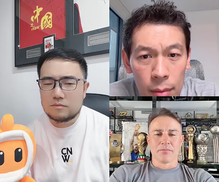 卡納瓦羅：我不太了解王鈺棟，中國球員要去歐洲我有能力一定幫忙