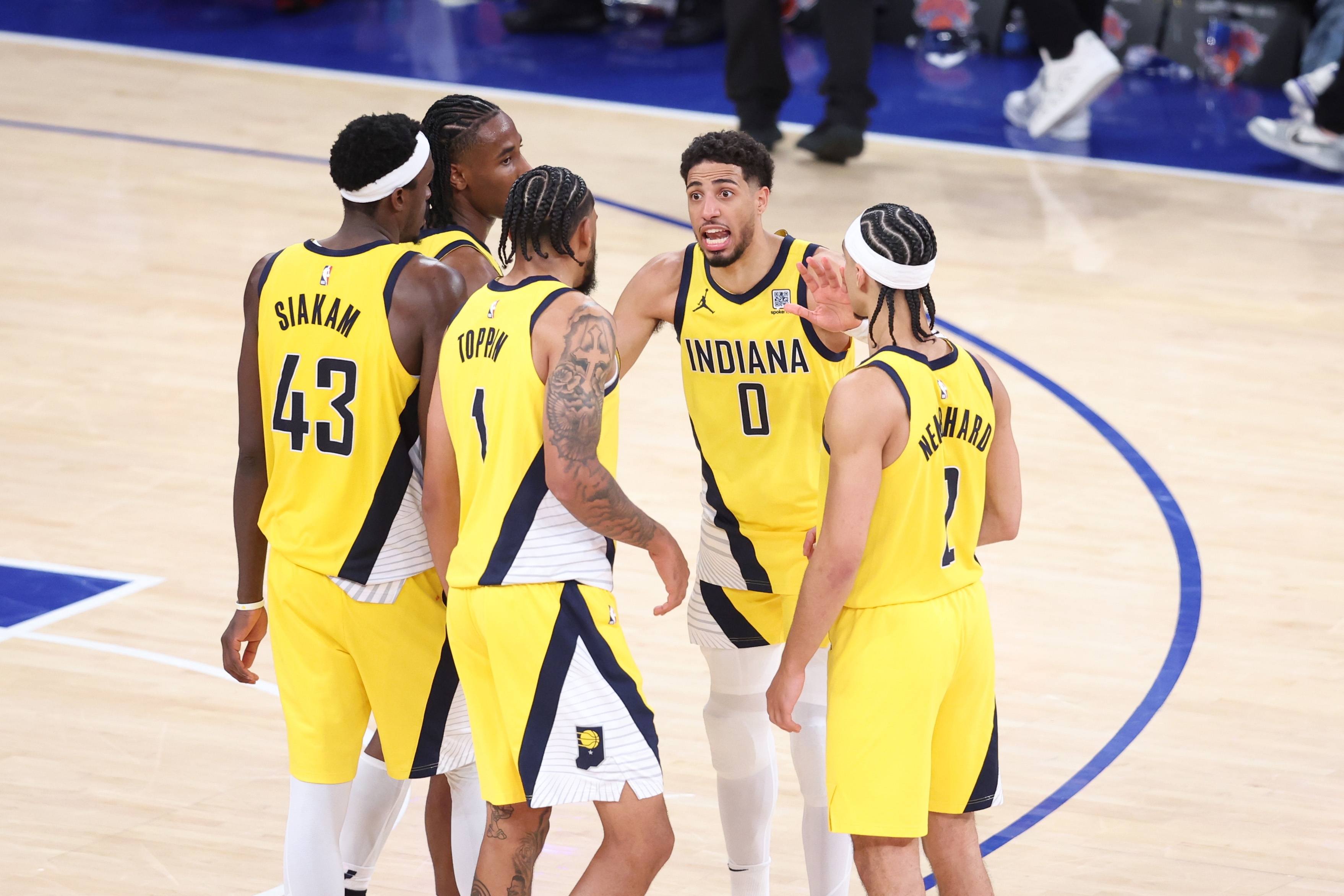 個(gè)個(gè)都能打！步行者單個(gè)季后賽8名球員得分200+ NBA歷史首隊(duì)