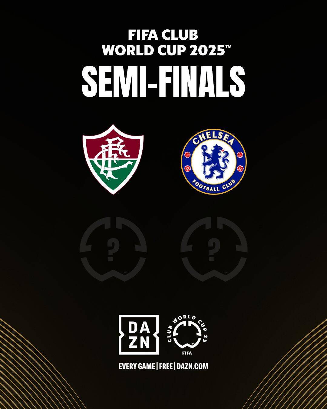 世俱杯?解放者杯?切爾西6場世俱杯3次面對巴甲隊：1勝1負(fù)+4強(qiáng)戰(zhàn)